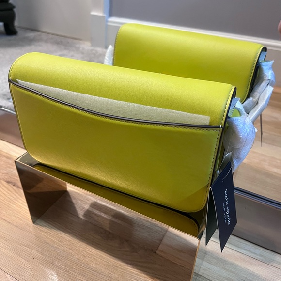 Kate Spade Dakota Crossbody Bag in Chartreuse - Picture 7 of 11